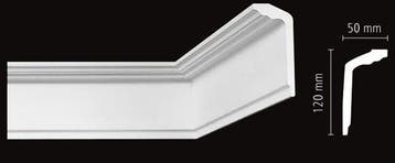 Kroonlijst Nomastyl GT+ (120 x 50 mm), lengte 2 m, Ophalen of Verzenden, Nieuw