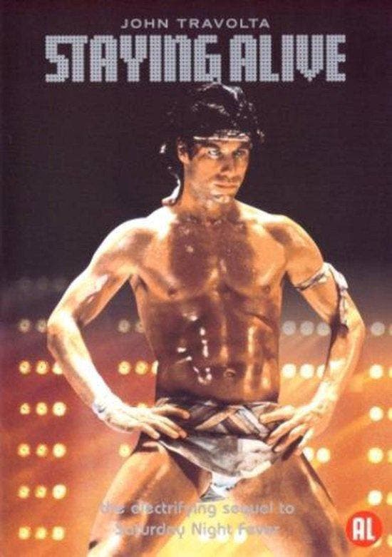 Staying alive (dvd tweedehands film), Cd's en Dvd's, Dvd's | Actie, Zo goed als nieuw, Ophalen of Verzenden