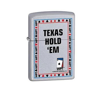 Zippo Texas Holdem (WPT), Verzenden, Nieuw, Aansteker