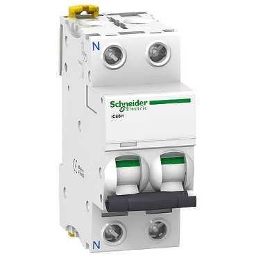 Schneider installatieautomaat / 1-polig + nul, C10A / Acti9, Doe-het-zelf en Verbouw, Elektra en Kabels, Groepenkast, Nieuw, Ophalen of Verzenden