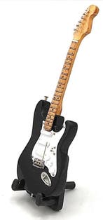 Baby miniatuur replica Fender gitaar 15 cm - Eric Clapton, Ophalen of Verzenden, Nieuw, Poster, Artwork of Schilderij