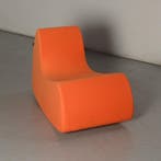Softline design fauteuil, oranje, 90 x 56 x 38 cm, Ophalen of Verzenden, Nieuw in verpakking