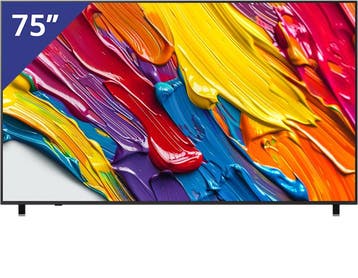LG 75 inch/191 cm QNED LED TV, LED, 50 Hz, Refurbished, 100 cm of meer