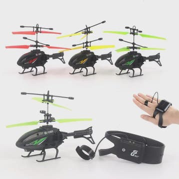 Handgestuurde RC Helikopter met Verlichting - Impactbestendi, Verzenden, Nieuw