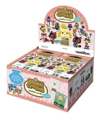 Amiibo Animal Crossing Series 4 Cards Booster Box - Incl. 42, Verzenden, Nieuw