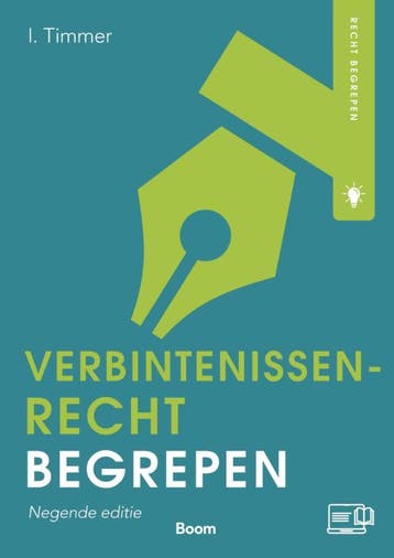 Verbintenissenrecht begrepen 9789462120600, Boeken, Verzenden, Zo goed als nieuw
