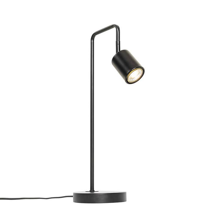 Moderne tafellamp zwart verstelbaar - Java, Huis en Inrichting, Lampen | Tafellampen, Nieuw, Verzenden