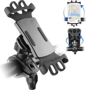 Telefoonhouder fiets – 360° draaibaar – Universele, Ophalen of Verzenden, Nieuw