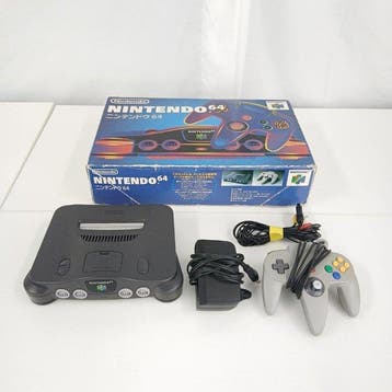 Nintendo - N64 - Nintendo 64 console with Super Mario 64 and, Spelcomputers en Games, Nieuw