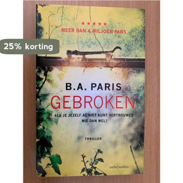 Gebroken - special Primera/Kruidvat - B.A. Paris, Verzenden, Zo goed als nieuw, B.A. Paris