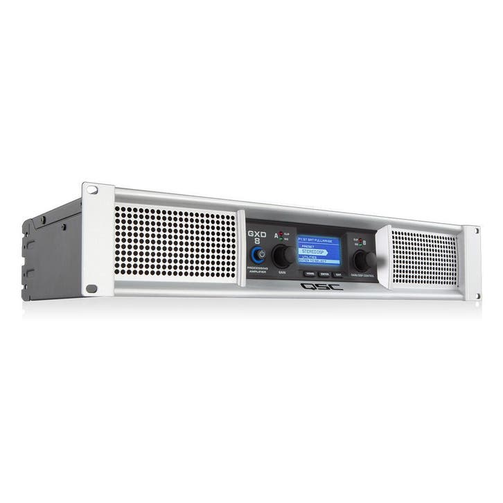QSC GXD8 eindversterker + 6 jaar garantie, Muziek en Instrumenten, Versterkers | Keyboard, Monitor en PA, P.A., Nieuw, 1000 watt of meer