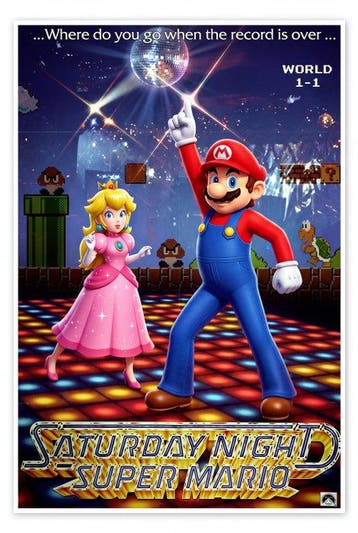 CREATIVE_HUB - Saturday night Mario fever, Nieuw