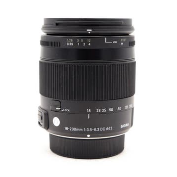 Sigma 18-200mm F3.5-6.3 DC OS HSM Macro Contemporary Nikon, Audio, Tv en Foto, Fotografie | Lenzen en Objectieven, Ophalen of Verzenden