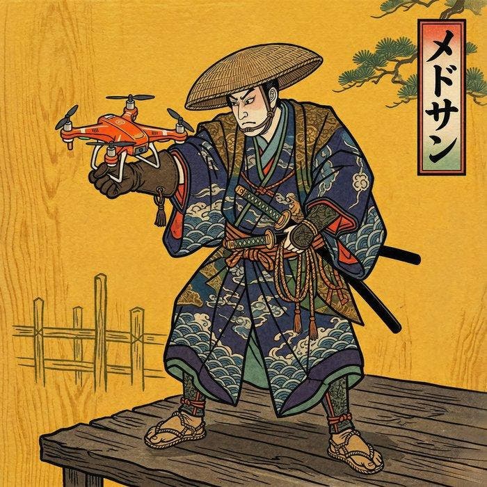 MEDSAN - Mechanical Falcon () - Hand Signed, Antiek en Kunst, Kunst | Designobjecten