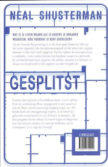 Gesplitst 9789047704010 Neal Shusterman, Verzenden, Zo goed als nieuw, Neal Shusterman