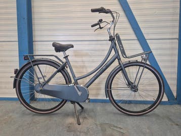 Prachtige Cortina U4 Transport Family Moederfiets  Mat Grijs, Ophalen, (Extra) lage instap, Nieuw, 50 tot 53 cm