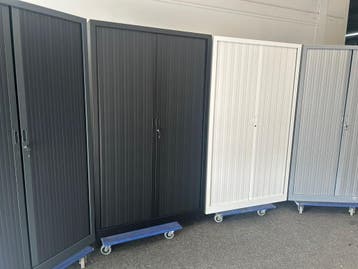 Nieuwe hoge archiefkasten / Roldeurkasten - 198x120x43, Huis en Inrichting, Kasten | Roldeurkasten en Archiefkasten, Kunststof