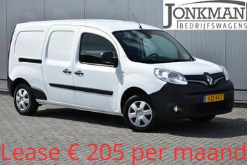 Renault Kangoo 1.5 dCi L2H1 Maxi Airco Camera Cruise Euro 6, Voorwielaandrijving, Stof, Gebruikt, Zwart