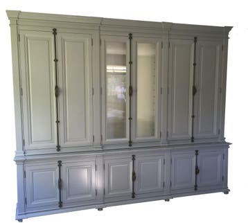 Buffetkast grijs espagnoletsluiting Lara 300cm, Huis en Inrichting, Kasten | Buffetkasten, Ophalen of Verzenden, Nieuw
