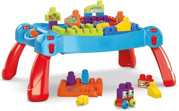 Mega Bloks Bouwtafel - 30 delig | Retourdeal 40% Korting, Kinderen en Baby's, Speelgoed | Bouwstenen, Ophalen of Verzenden, Zo goed als nieuw