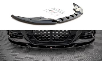 Voorspoiler V.4 BMW 4-Serie G22 M-Pakket Maxton Glans Zwart, Ophalen of Verzenden, Nieuw