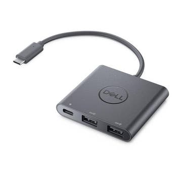 DELL USB-C naar Dual USB-A Adapter met Power Pass-Through (D, Verzenden, Zo goed als nieuw