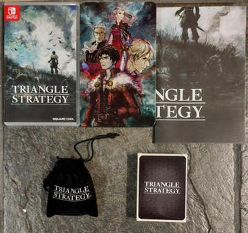 Triangle Strategy Tacticians limited edition (nintendo, Ophalen of Verzenden, Zo goed als nieuw