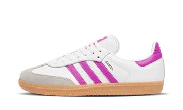 adidas Samba OG Footwear White Purple (Kids), Kleding | Heren, Schoenen, Nieuw