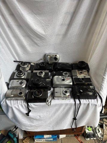 Kodak, Sony, Fuji, Canon Partij van 17 analoge en digitale, Nieuw