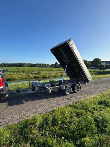 Kipper aanhanger 3 zijdig elektrisch 3000kg, Ophalen, Nieuw