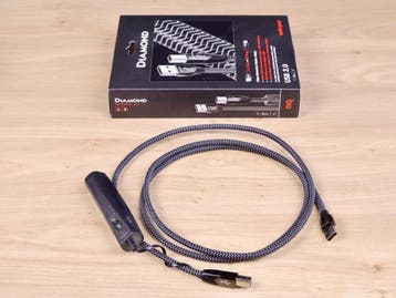 AudioQuest Diamond high end silver audio USB cable (type A t, Ophalen of Verzenden, Gebruikt, Overige kabels