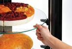 Bartscher Gebaksvitrine | 100L | Ronde Vitrine | Zwart/Grijs, Witgoed en Apparatuur, Koelkasten en IJskasten, Ophalen of Verzenden