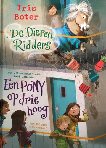 De dierenridders - Een pony op driehoog - Iris Boter, Verzenden, Gelezen, Iris Boter