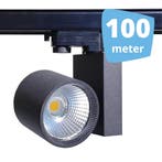 LED Railverlichting Spirit Zwart - 100 spots + 100M rails -, Huis en Inrichting, Lampen | Spots, Nieuw