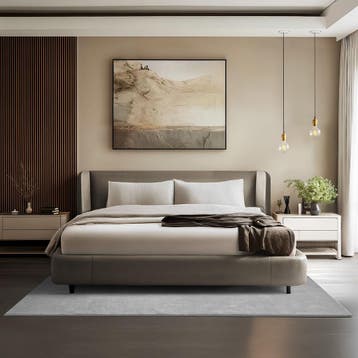 Kortpolig vloerkleed Soft Zone - 140 x 200 cm, grijs, Verzenden, Nieuw