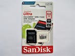 Micro SD kaart 64GB nieuw (SanDisk), Nieuw, 64 GB, Smartphone, MicroSDXC