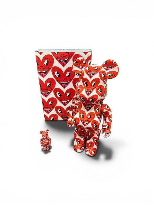 Medicom Toy - Be@rbrick 400% & 100% KEITH HARING #6, Antiek en Kunst, Kunst | Designobjecten