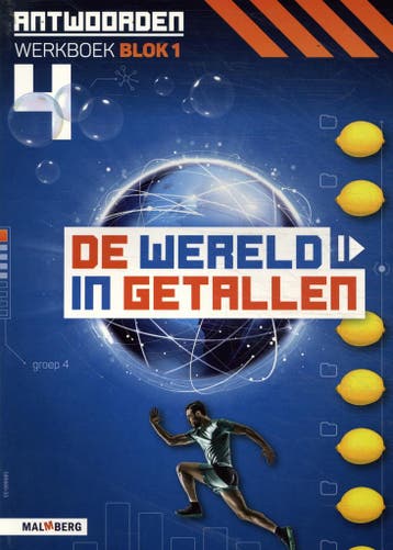 groep 4 blok 1 / De wereld in getallen / Antwoorden werkboek, Verzenden, Zo goed als nieuw