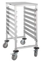 GN Regaalwagen | 7 etages | RVS HorecaTraders, Verzenden, Nieuw in verpakking