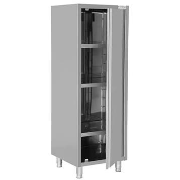 Unninox Servieskast | RVS | Draaideur | 600x700x1800mm, Ophalen of Verzenden, Nieuw in verpakking