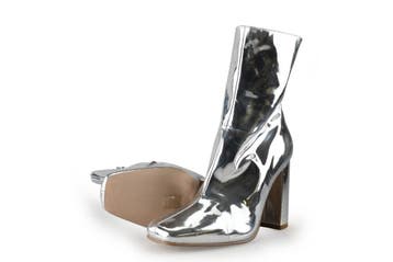 Steve Madden Boots in maat 40 Zilver, Overige kleuren, Verzenden, Overige typen, Steve Madden