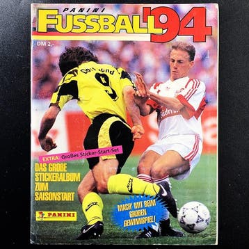 1993/94 Panini Complete Sticker Album Fussball 94 –, Nieuw
