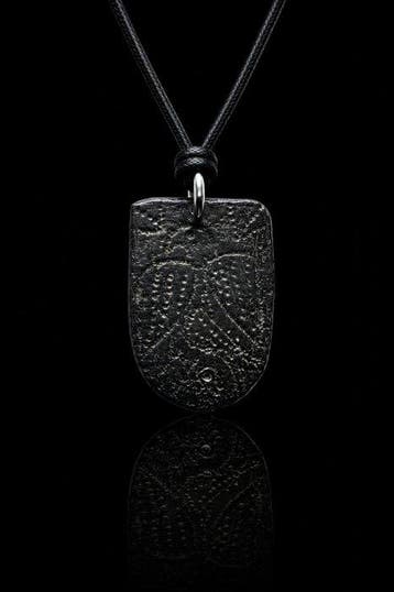 Oud-Romeins, Keizerrijk Bronzen Schildamulet met arendmotief, Antiek en Kunst