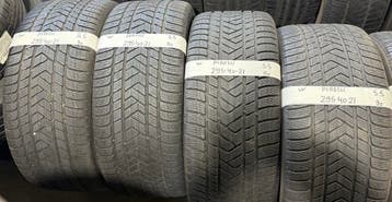 4x 295-40-21 Pirelli Winter 4x 5.5mm €90 Per Band 295 40 21, Ophalen, Gebruikt, 295 mm, Band(en)