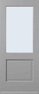 Buitendeur ML 630 Blank Glas 201.5 x 83 cm, Ophalen, 80 tot 100 cm, Nieuw, Buitendeur