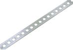 Bandijzer recht, geperforeerd, verzinkt 12 x 0.7 mm (10 m), Verzenden, Nieuw