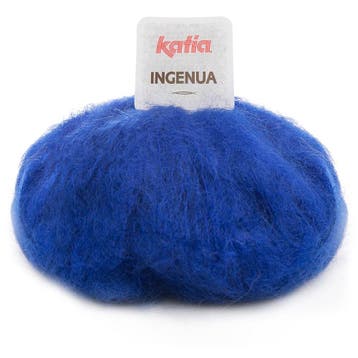 Katia Ingenua - 50 blauw - Mohair Garen, Ophalen of Verzenden, Nieuw