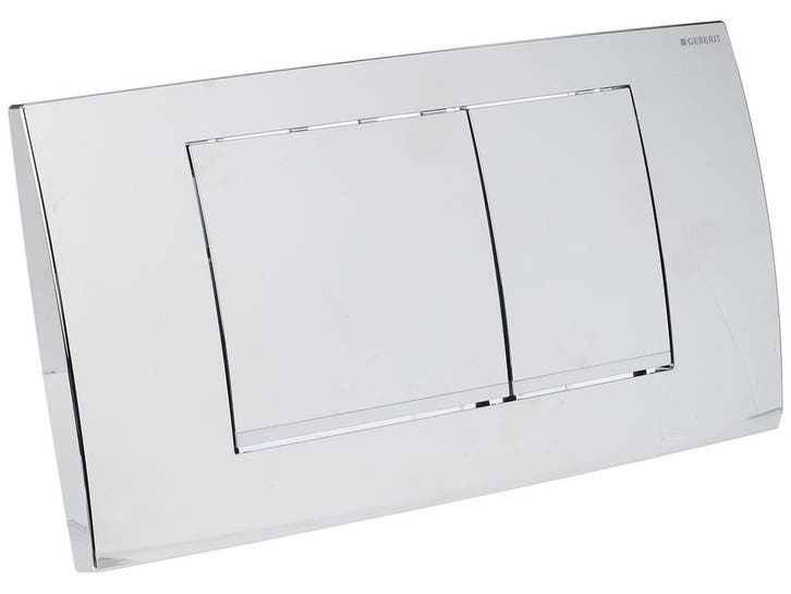 Geberit Twinline - Bedieningspaneel - 2-toets spoeling -, Doe-het-zelf en Verbouw, Sanitair, Zo goed als nieuw, Verzenden