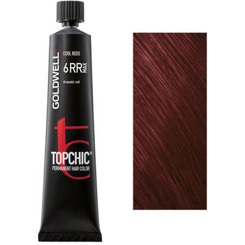 Goldwell – Topchic Color Tube 60 ml – 6RR Max : Drama Rood, Sieraden, Tassen en Uiterlijk, Verzenden, Nieuw