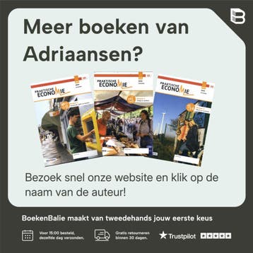 4/5 havo economie / Praktische Economie / module Adriaansen, Verzenden, Zo goed als nieuw, Adriaansen